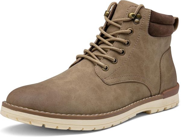 Men's Hiking Boots, Waterproof Casual Boots